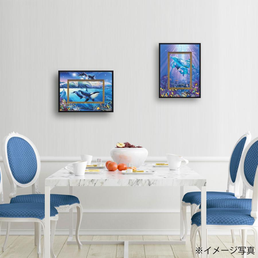 クリスチャンリースラッセン ビッグアート ブルーワールド2 CL-05014