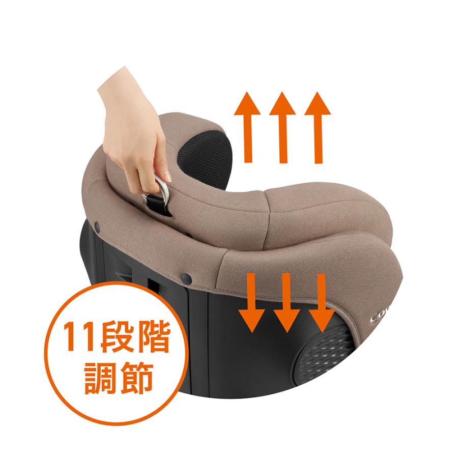 Combi（コンビ） 新生児 回転式 ISOFIX固定タイプ チャイルドシート