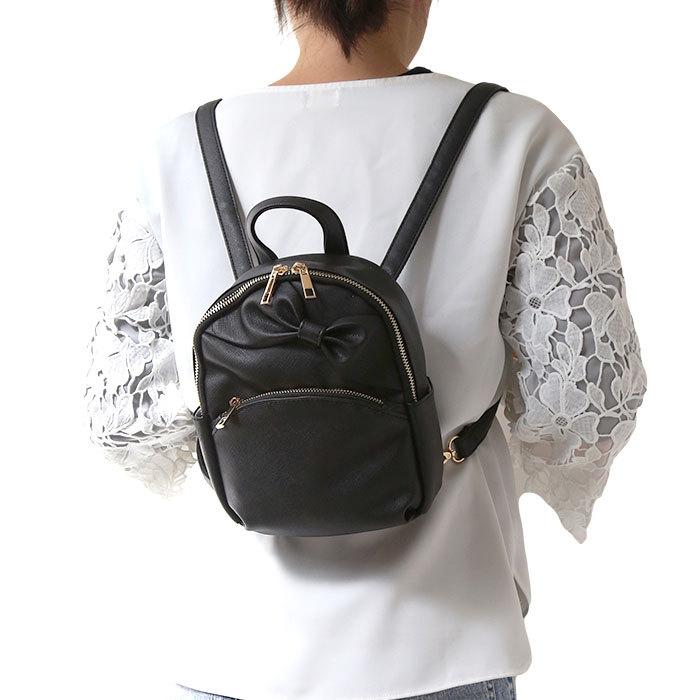 良品 ✨️ MCM ミニリュック ナイロン✕レザー 黒 シャドーロゴ 楽天