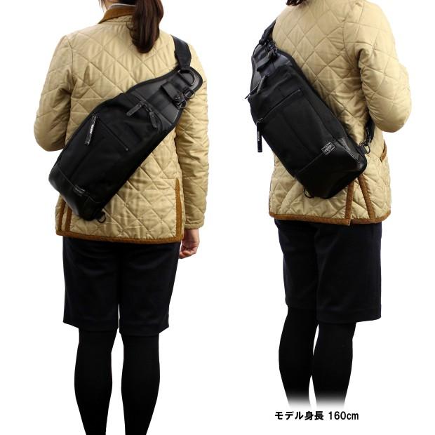 PORTER ポーター ヒート スリングショルダーバッグ 703-08000 ブラック