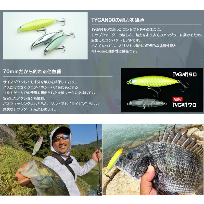 TYGAN 70 限定カラーセット TYGAN 70 | FISH MAGNET Official Web Site