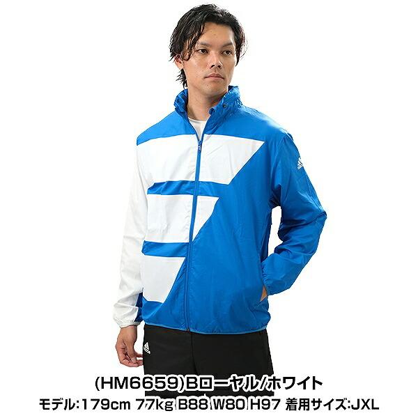adidas（アディダス） 3連休も毎日出荷 ウィンドブレーカー 収納フード