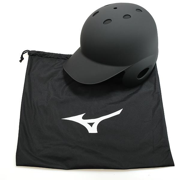 MIZUNO（ミズノ） 野球 つや消しヘルメット 片耳 軟式 右打者用 左打者