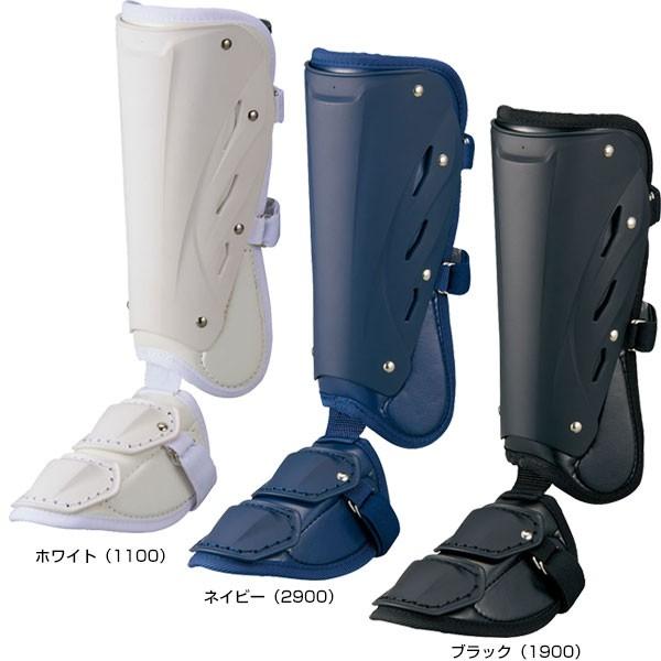 ゼット（ZETT） 3連休も毎日出荷 打者用レッグガード 艶消しタイプ