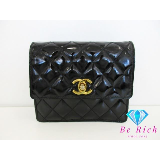 CHANEL（シャネル） マトラッセ ウエスト バッグ ポーチ 黒 ブラック
