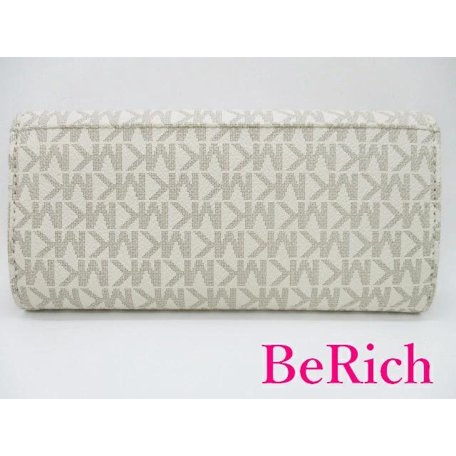 MICHAEL KORS（マイケルコース） 長財布 35FBGFTE1B 白 ホワイト PVC
