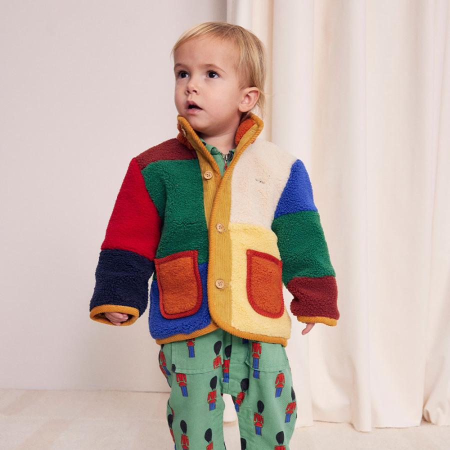 BOBO CHOSES（ボボショーズ） ジャケット ベビー Baby color block