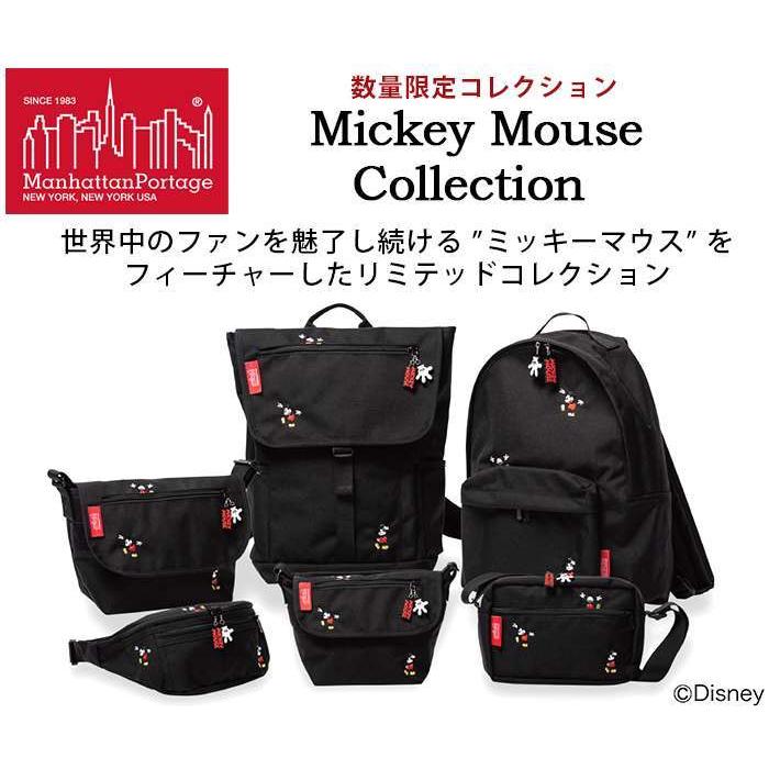 Manhattan Portage 限定 Disneyミッキー刺繍 リュック Manhattan