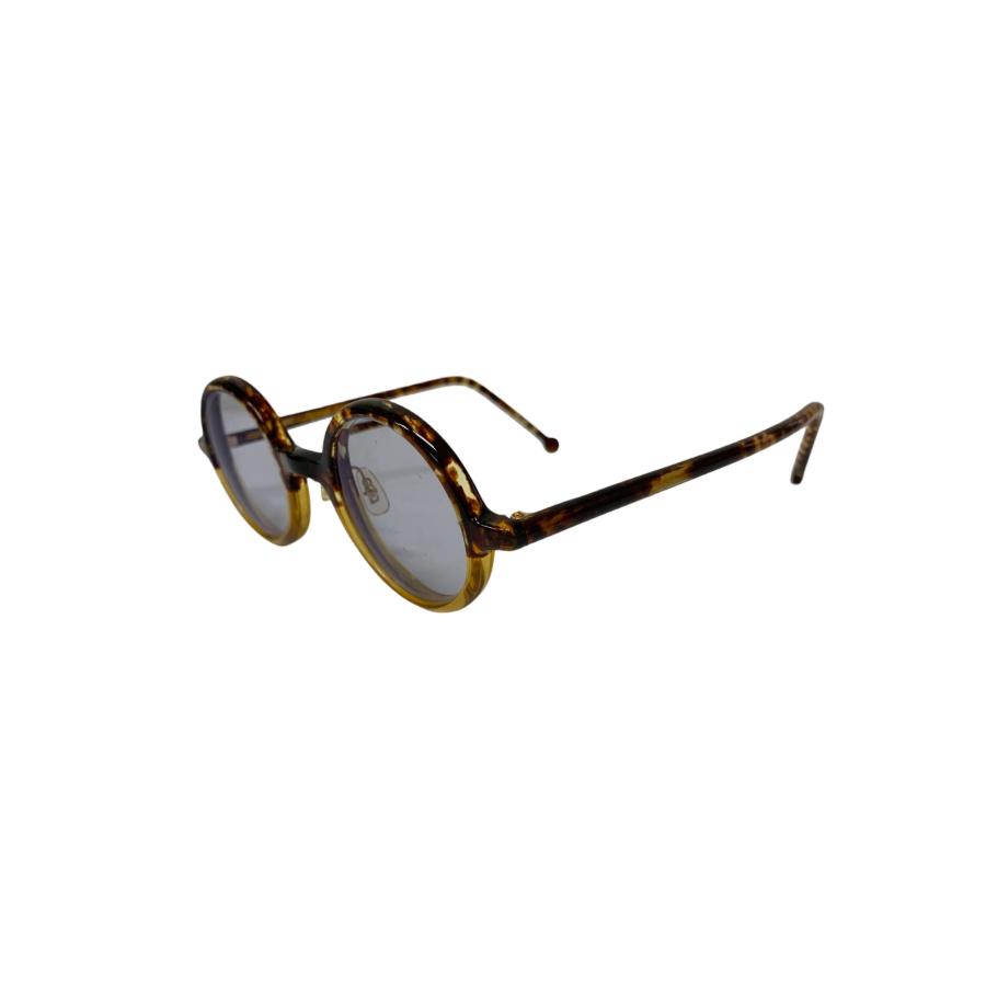 白山眼鏡店 round classic メガネ 眼鏡 ブラウン べっ甲柄 セル