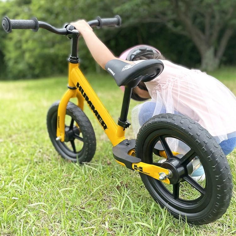 子供自転車] HUMMER ハマー｜トレーニーバイク12インチYE イエロー MG