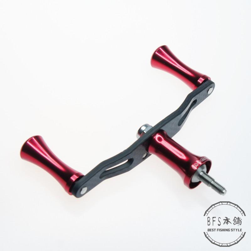 超軽量 カーボン素材 ダブルハンドル 95mm シマノ スピーニングリール