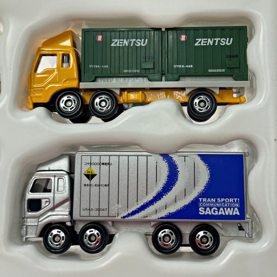 TOMICA トミカ 鉄道輸送コンテナトラックセット 4台セット TOMY トミー