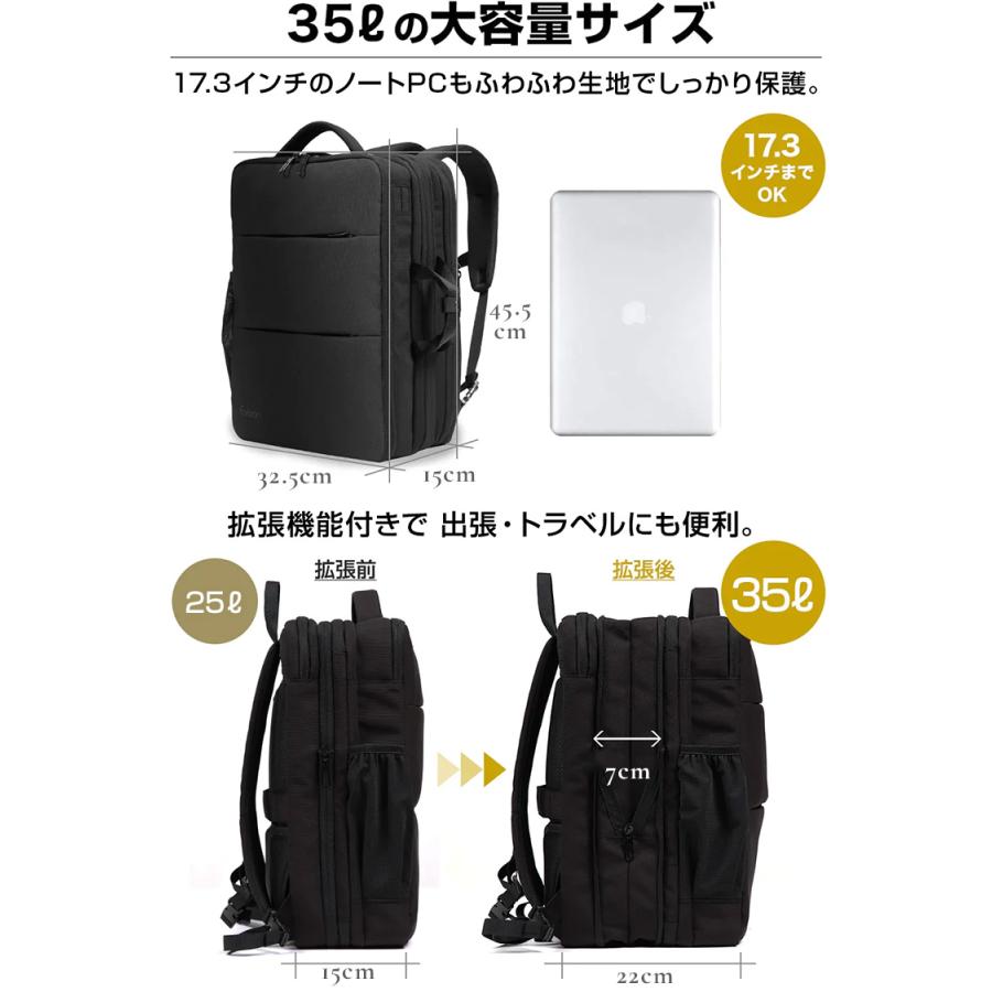 Evoon 公式 マルチビジネスリュック3.0 ビジネスリュック メンズ