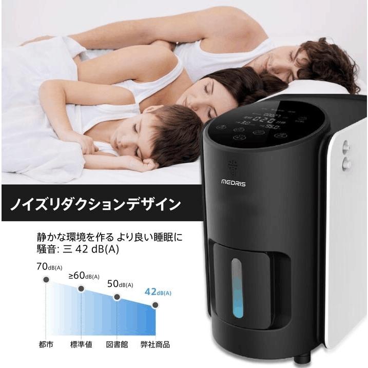 MEDRIS 家庭用酸素発生器 2024年製 人・ペット用 JY-102W Amazon.co.jp