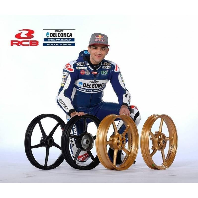 KN企画 01S0394G RCB 鋳造ホイール前後セット SP522 ゴールド YZF-R25