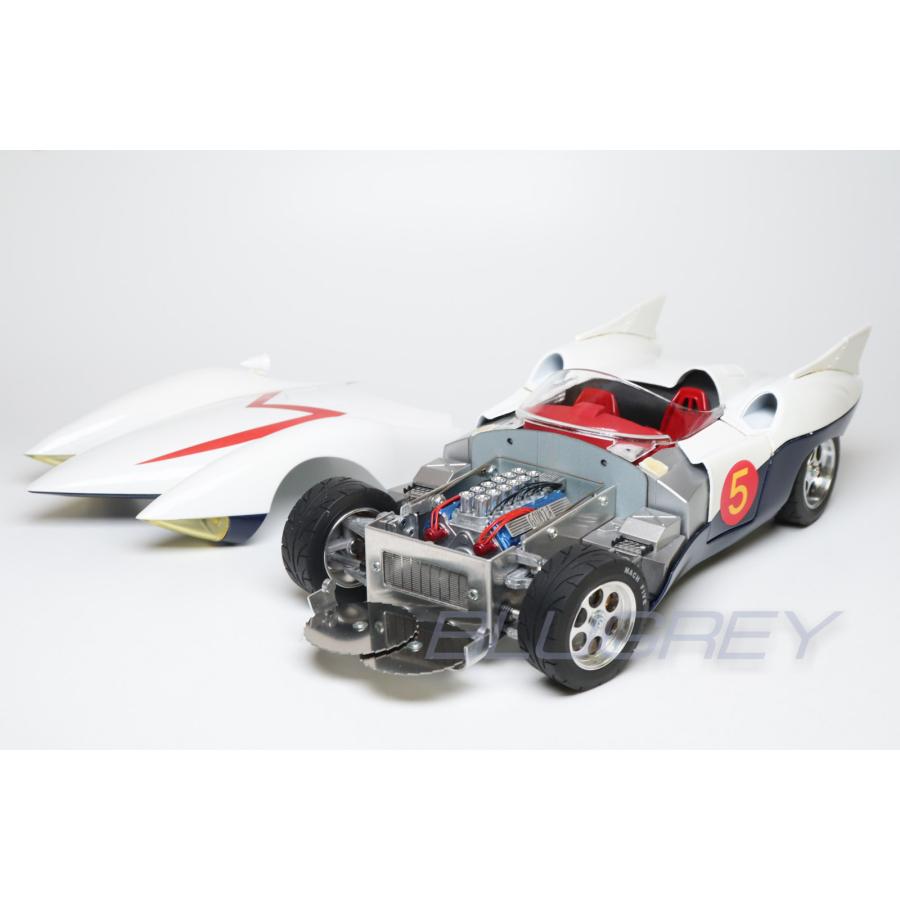アウトレット】シュインハース 1/18 マッハ号 ホワイト アルミボディ