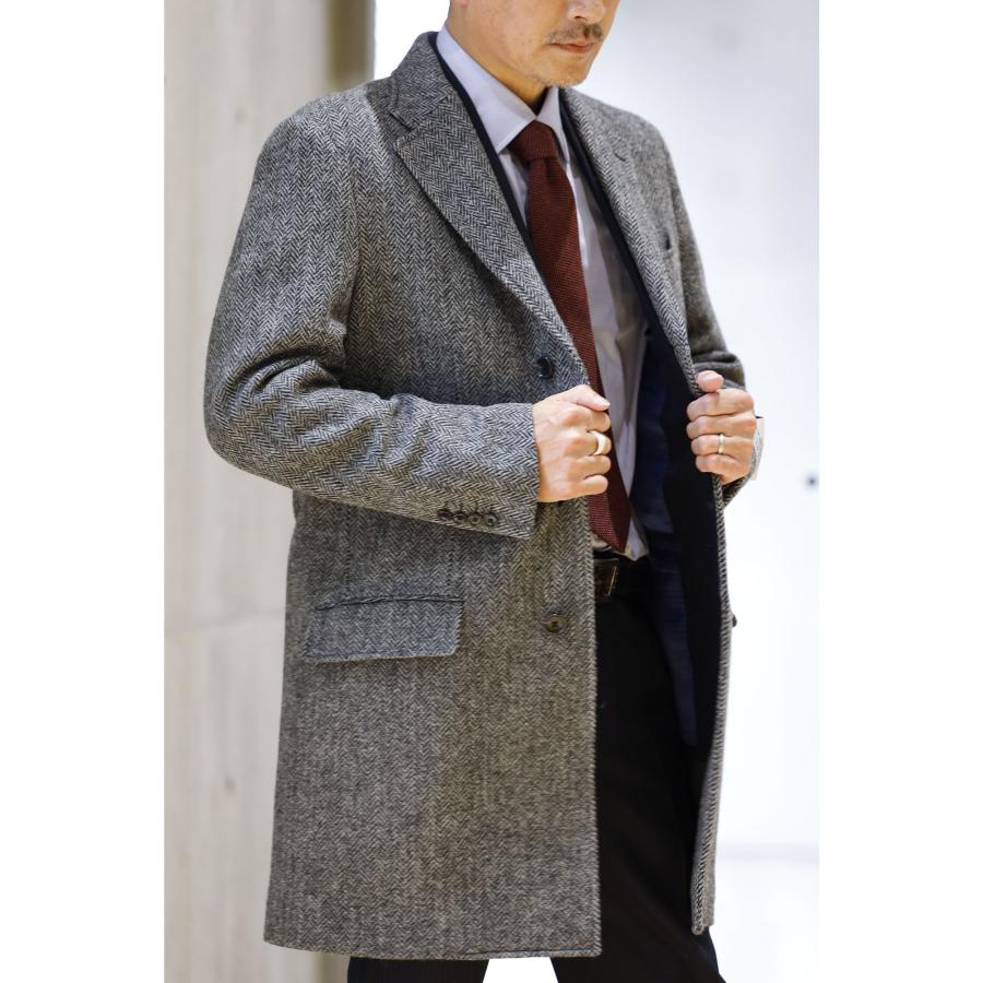 HARRIS TWEED（ハリスツイード） コート チェスターコート ツイード