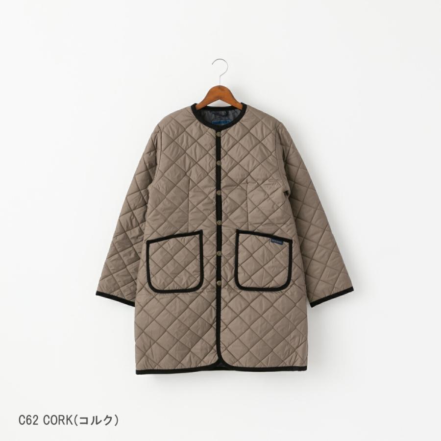 LAVENHAM（ラベンハム） キルティング クルーネック コート CREW NECK