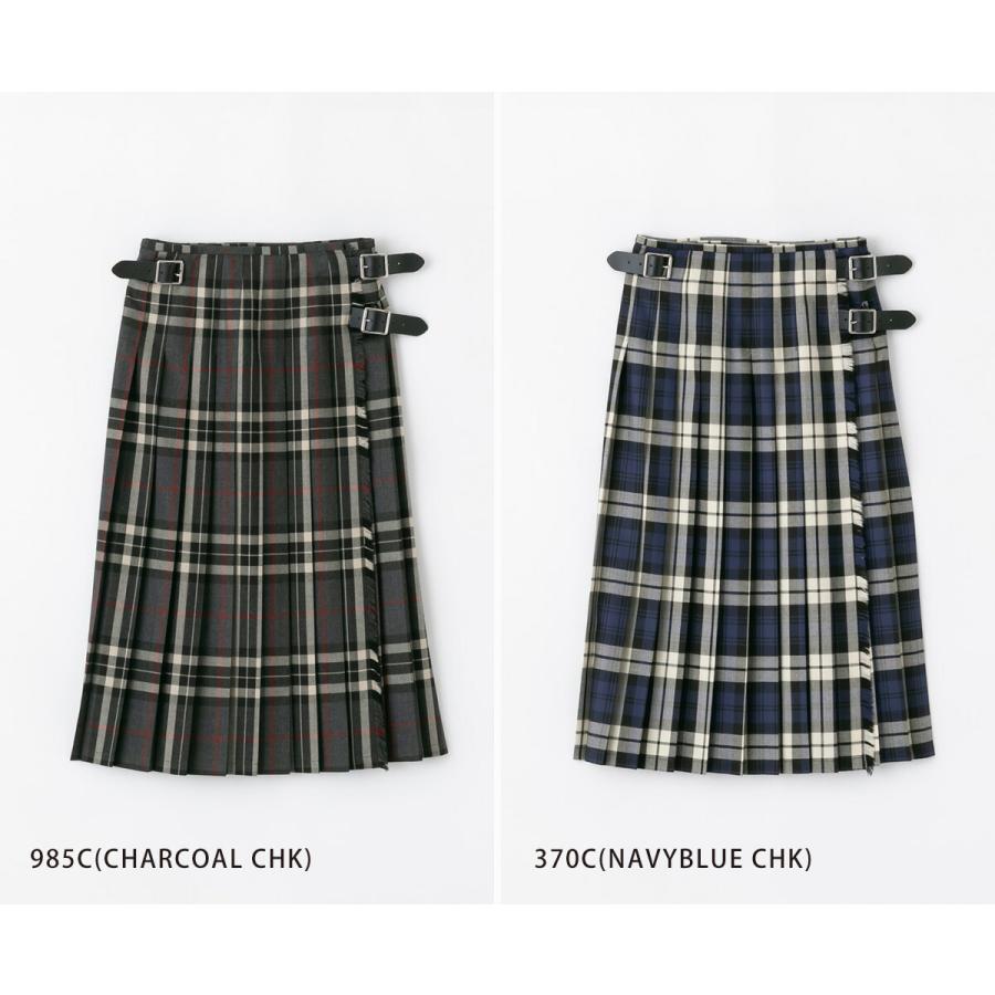 O'NEIL of DUBLIN（オニールオブダブリン） WRAP SKIRT ウール タック