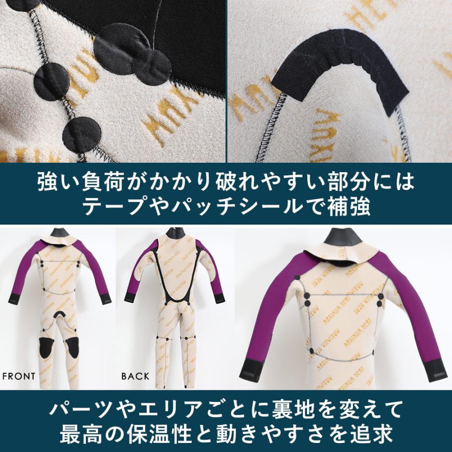 FELLOW 【2/22はP5倍】FELLOW セミドライ ウェットスーツ キッズ 5×3mm