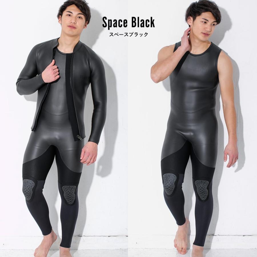 FELLOW ロングジョン ＆ タッパー セット 3mm メンズ ウェットスーツ