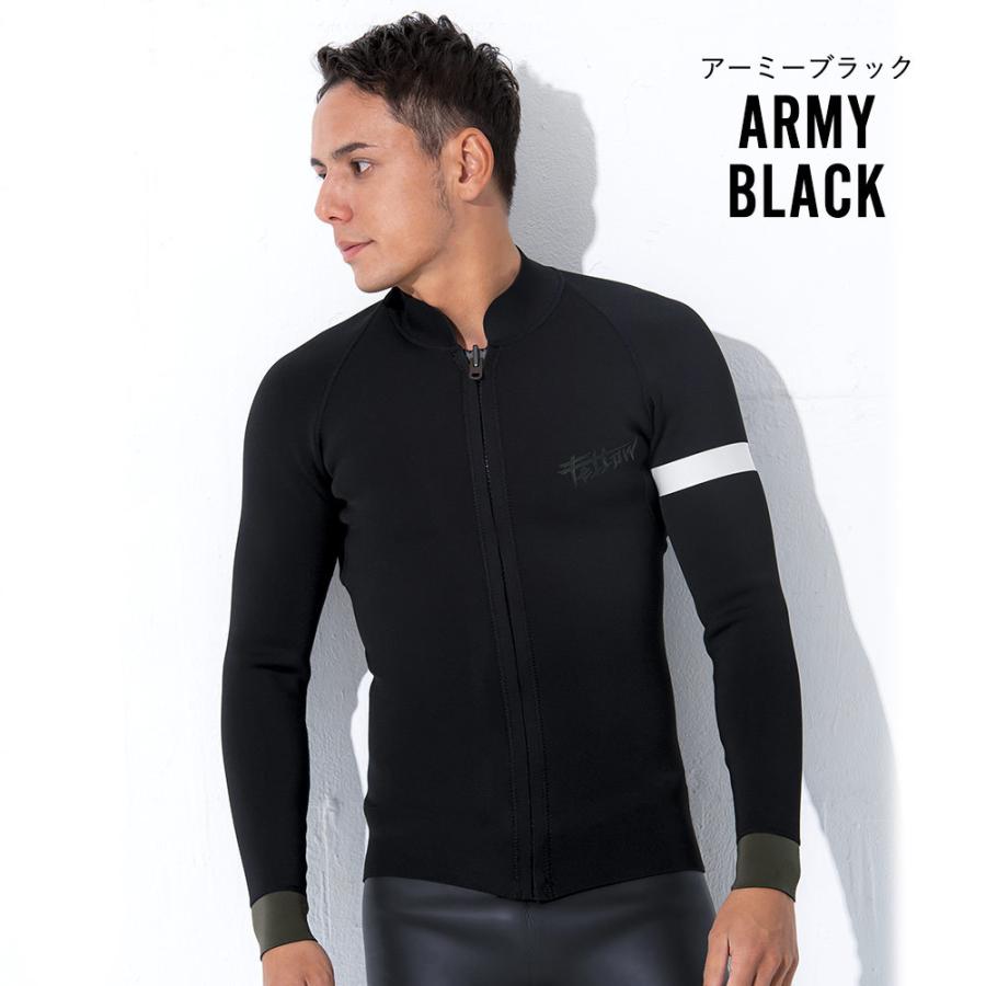 FELLOW 【2/22はP5倍】FELLOW ウェットスーツ フロントジップ タッパー