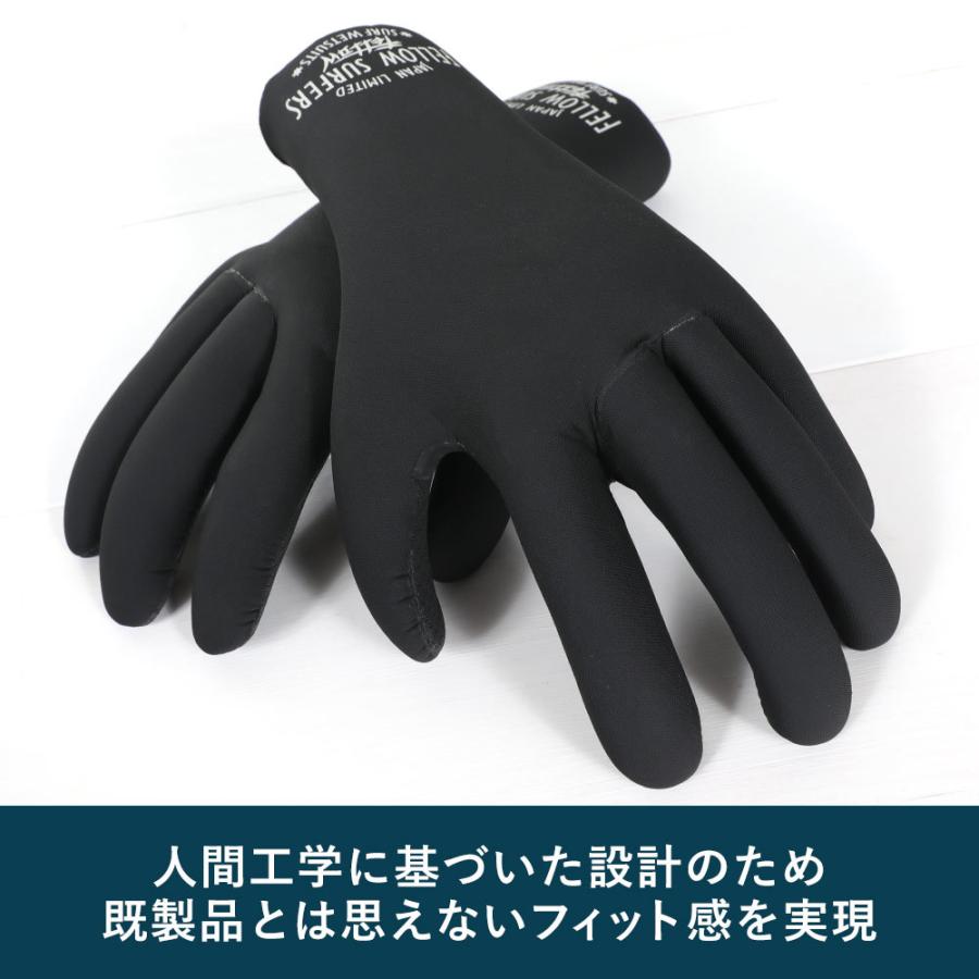 FELLOW 【2/22はP5倍】FELLOW サーフグローブ ウェット グローブ