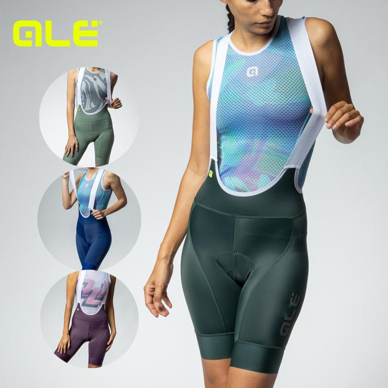 ALE(アレ)サイクルパンツ ビブショーツ 夏 レディース [UVカット