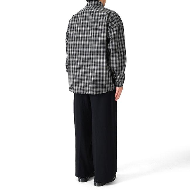 MARNI マルニ 胸ポケット ウール チェックシャツ CUMU0061S7 UTWA35