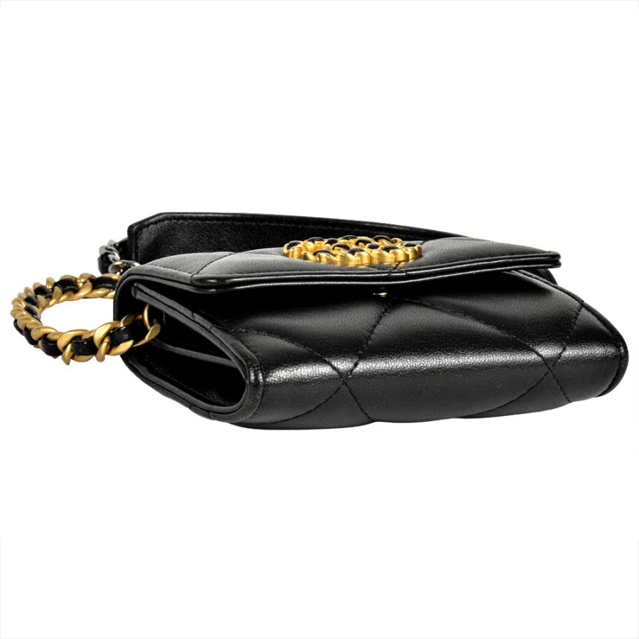 CHANEL（シャネル） ミニ チェーンウォレット ショルダーバッグ レザー