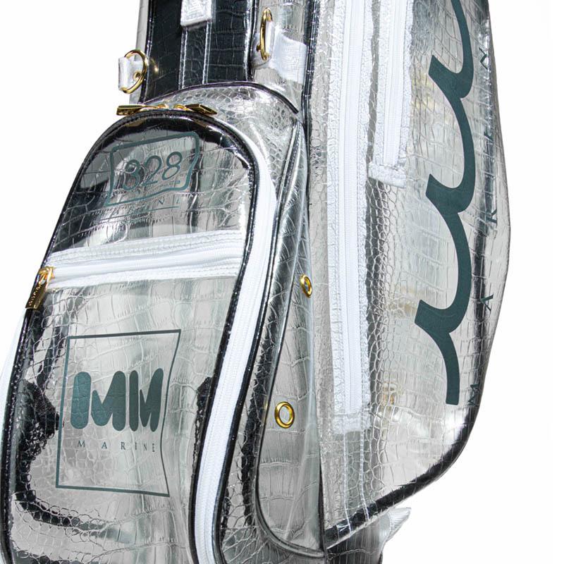 エンボスクロコ クリアキャディバッグ【クリア】 : Golffreaks(ゴルフ