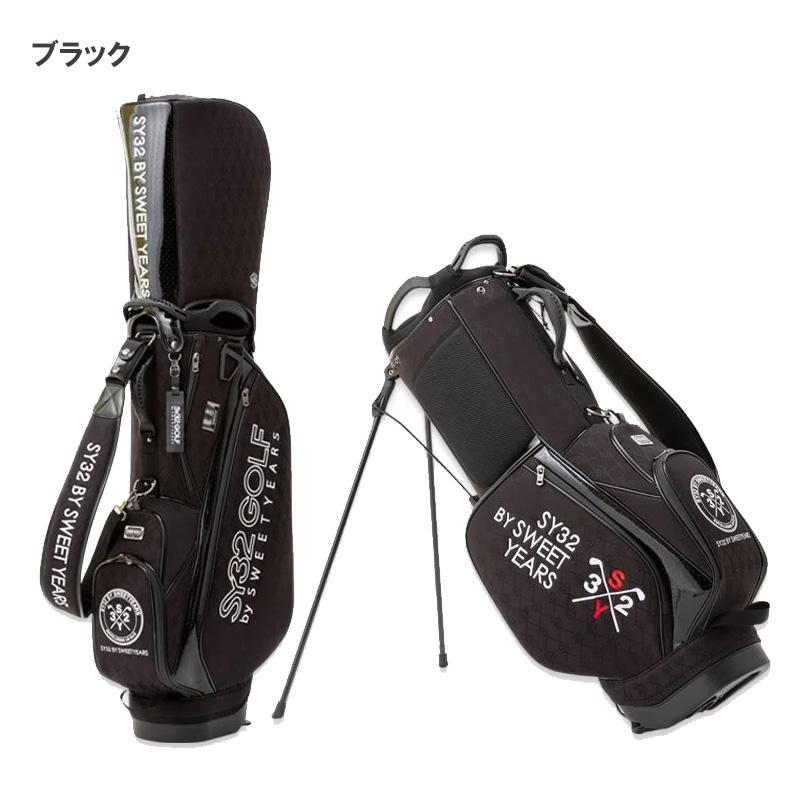 SY32 GOLF キャディバッグ ブラック SY32 GOLF キャディバッグ ブラック