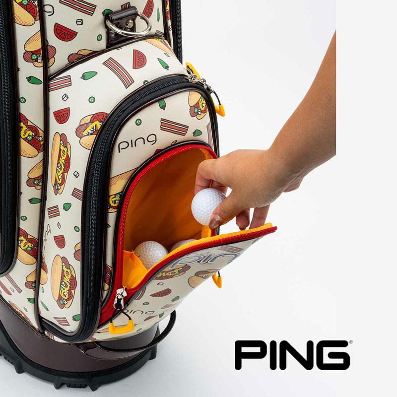 PING（ピン） ゴルフ ソノラン ホットドッグ キャディバッグ（CB-L2502