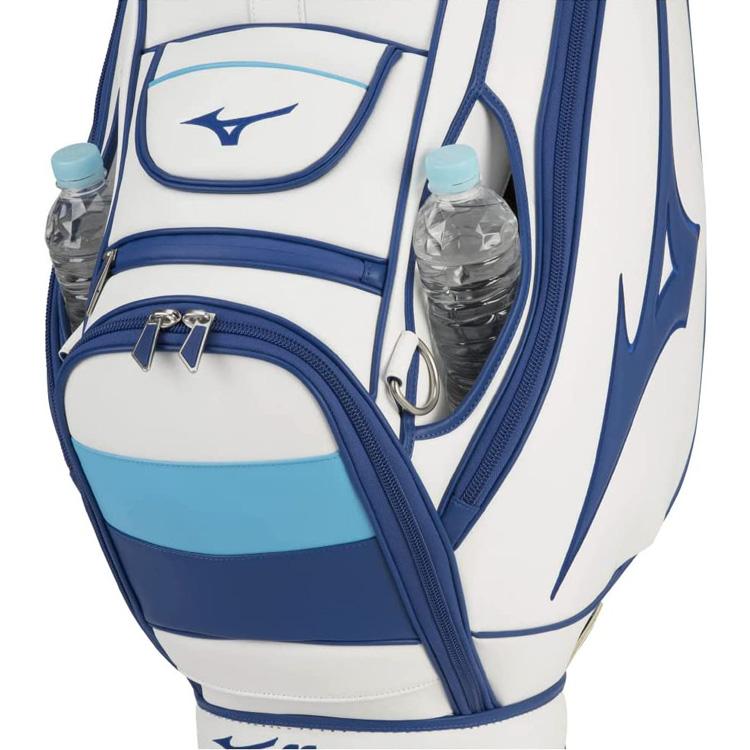 Mizuno ゴルフバッグ 5LJC23G1 22 ホワイト/ブルー 【公式通販】