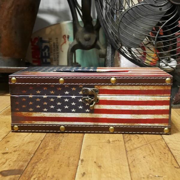 アメリカン ティッシュケース レトロ ティッシュカバー ティッシュ