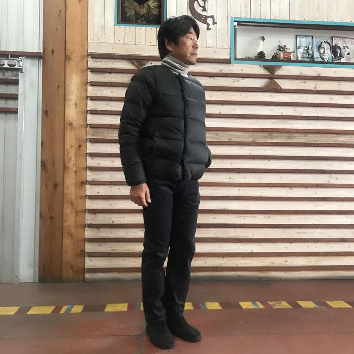 Pyrenex（ピレネックス） 国内正規品ノーカラーダウンジャケット