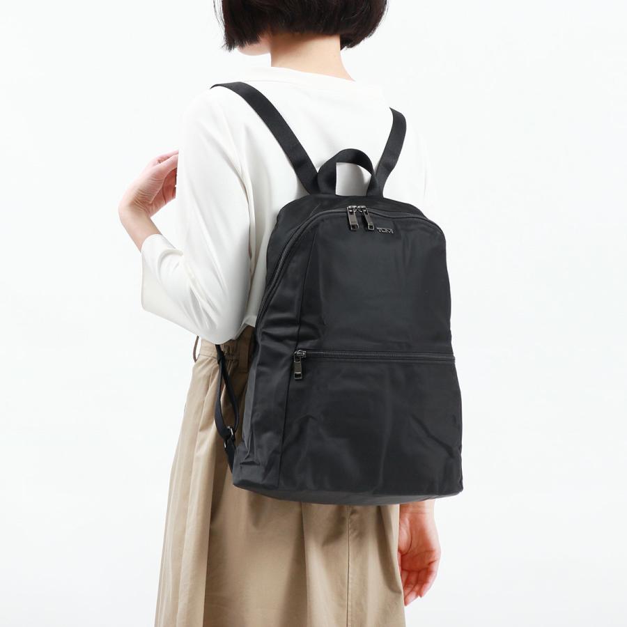 TUMI Voyageur エッセンシャル ブラック リュックバックパック保証証
