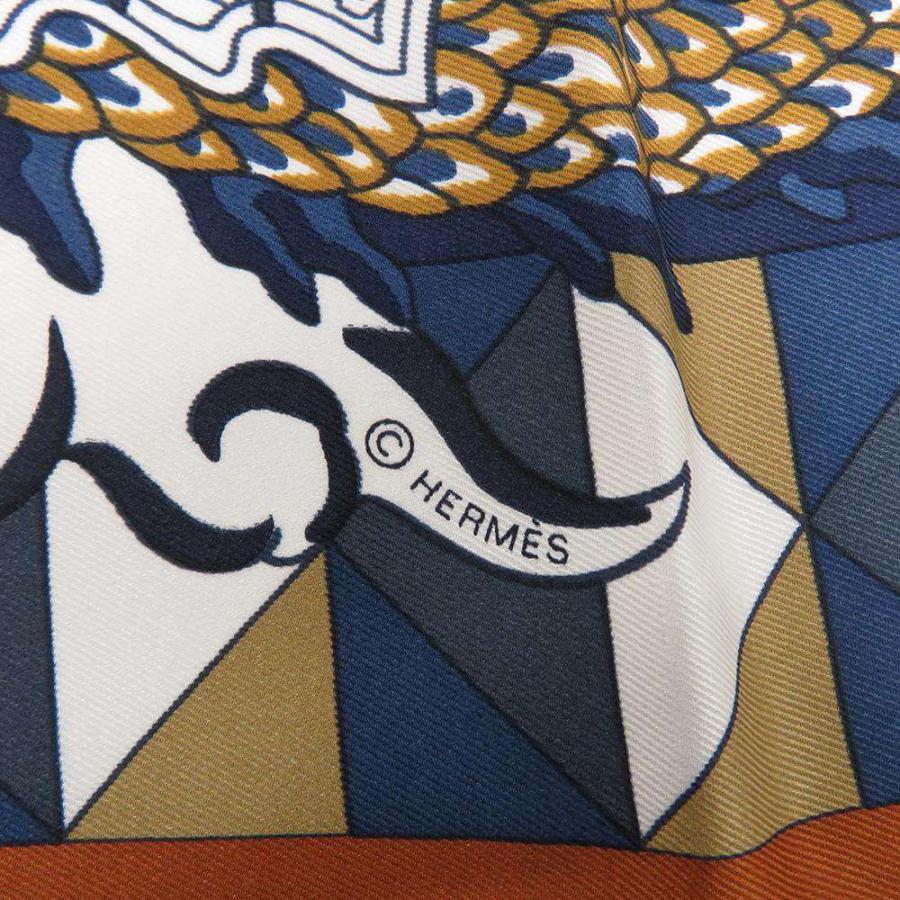 エルメス スカーフ カレ70 エルメスの叙事詩 HERMES シルクスカーフ