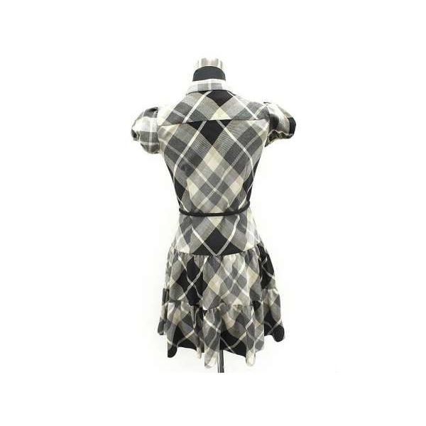 BURBERRY BLUE LABEL チェック柄ノースリーブワンピース 36号 【公式通販】