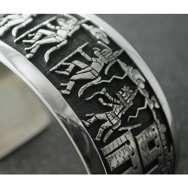 シルバーアクセサリー バングル インディアンジュエリー ホピ Bennett