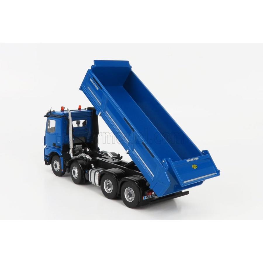NZG 1/50 Mercedes Benz Actros 4151 8x4 MEILLER KIPPER ブルー