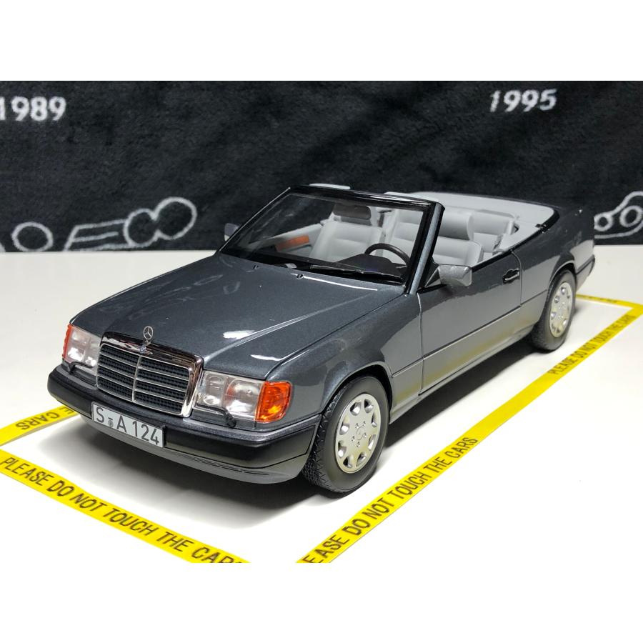 norev 1/18 Mercedes Benz 300 CE Convertible 1992 pearl grey