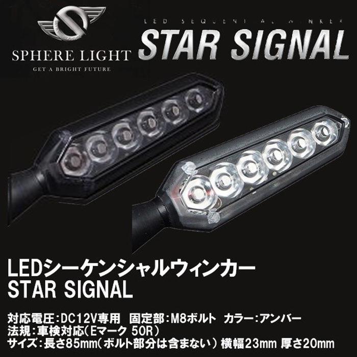 SPHERE LIGHT（スフィアライト） SSS01C LEDシーケンシャルウィンカー