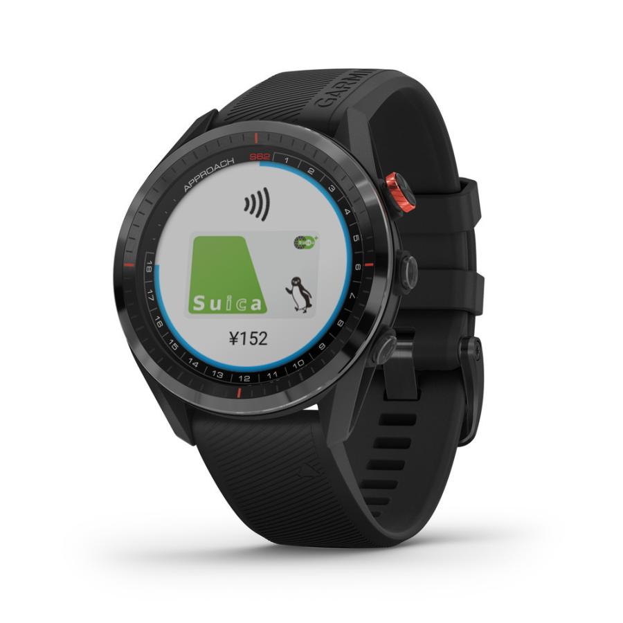 GARMIN（ガーミン） 公式 Approach S62 Black Suica 対応 アプローチ
