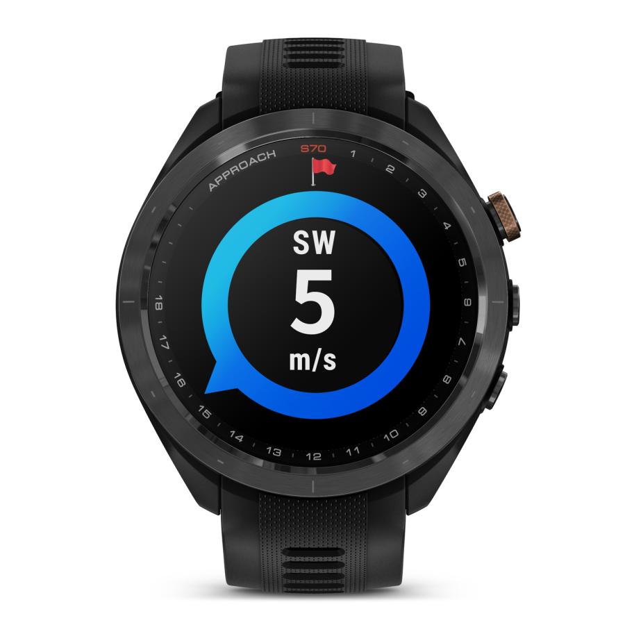 GARMIN（ガーミン） Approach S70 47mm Black Bronze Edition AMOLED