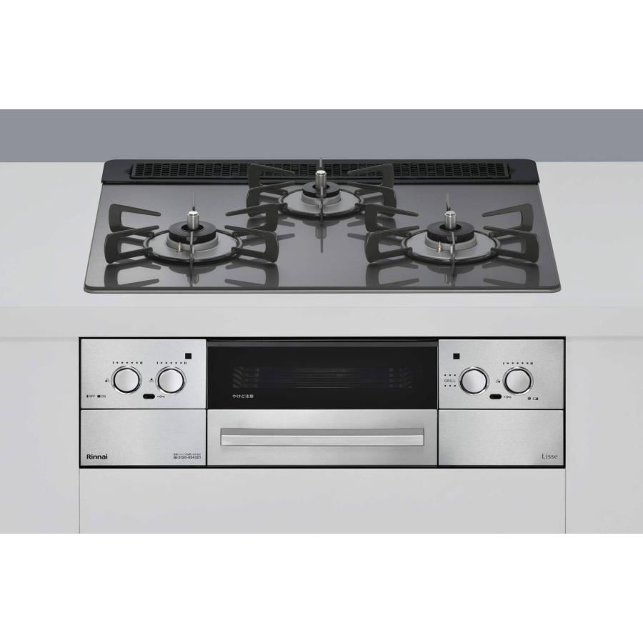 リンナイ（Rinnai） ビルトインガスコンロ RHS31W42J4RSTW リッセ 60cm