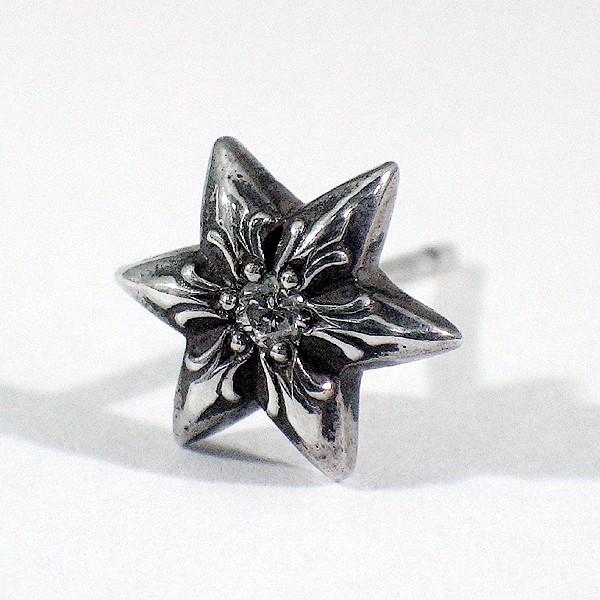 CHROME HEARTS（クロムハーツ） カットアウトスター スタッドピアス