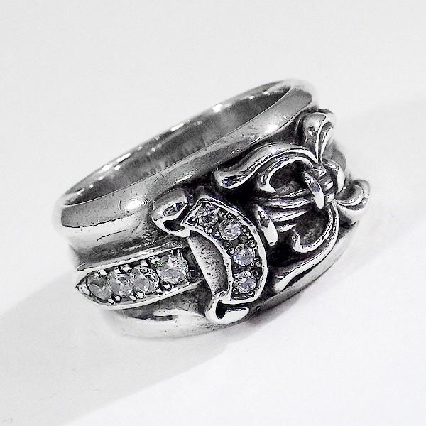 CHROME HEARTS（クロムハーツ） ダガーリング ダイヤモンド 19号
