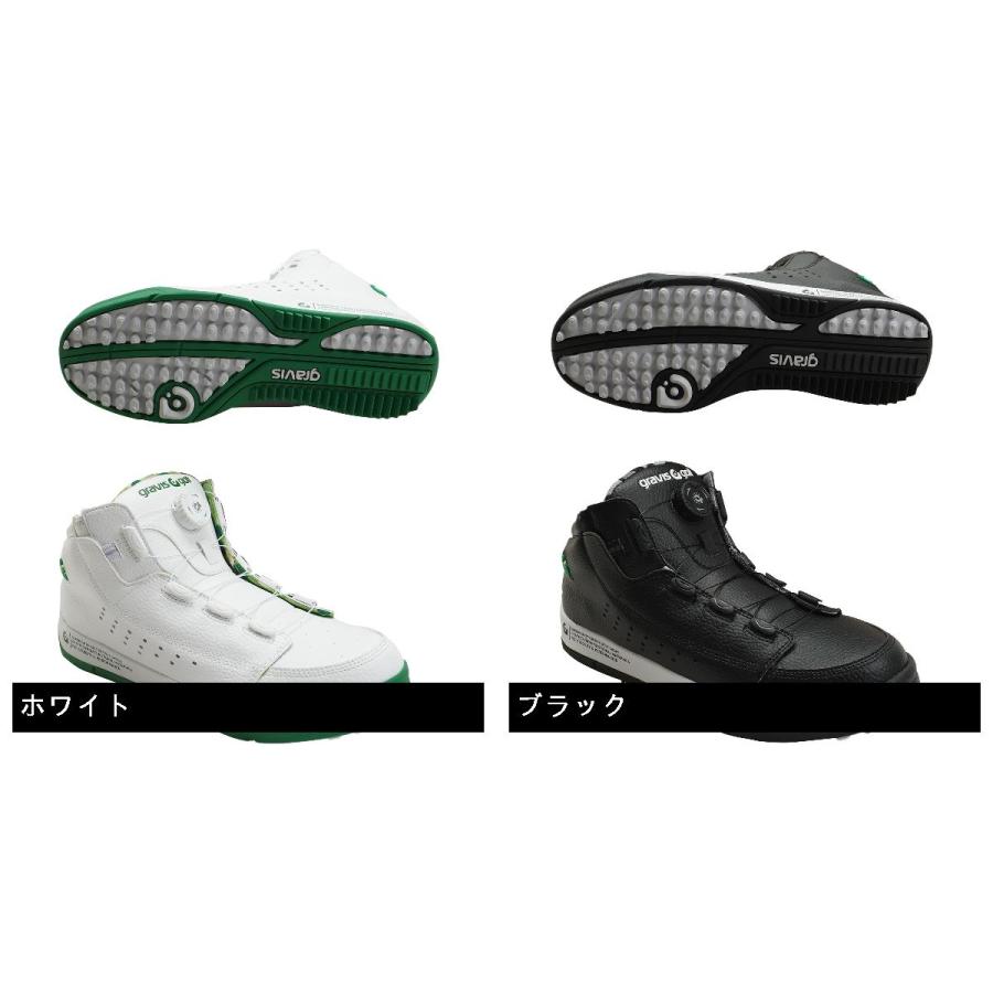 グラビスゴルフ gravis golf ミッドカット ダイヤルゴルフシューズ