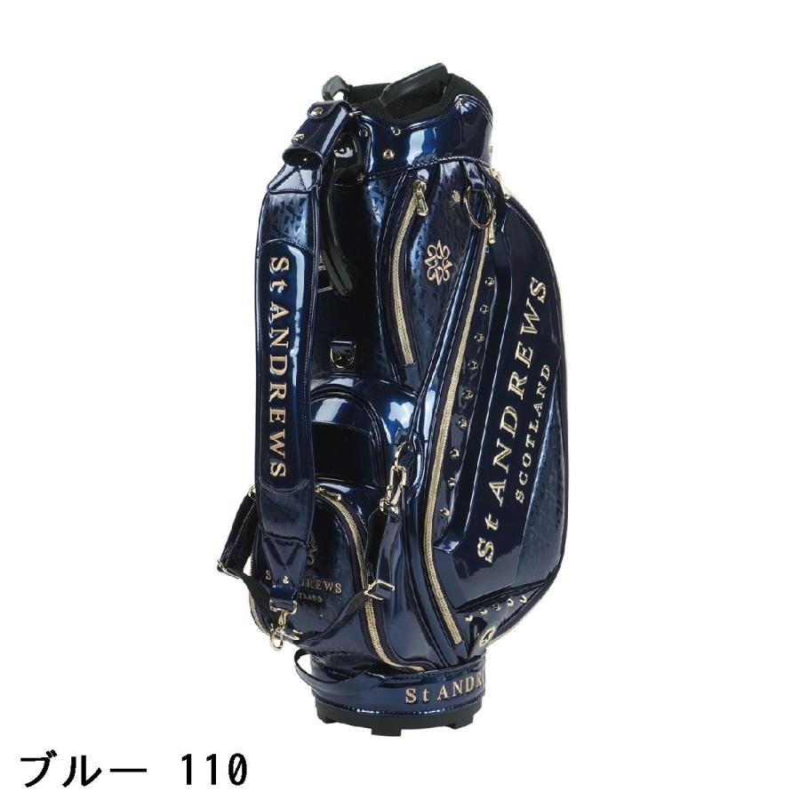 セント・アンドリュース St ANDREWS STAロゴエナメル キャディバッグ
